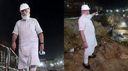 सेंट्रल विस्टा प्रोजेक्ट की फ़ोटोग्राफी पर तो पाबंदी है – पीएम नरेंद्र मोदी की तस्वीर पर पत्रकार ने ली चुटकी, लोग भी करने लगे ऐसे कमेंट