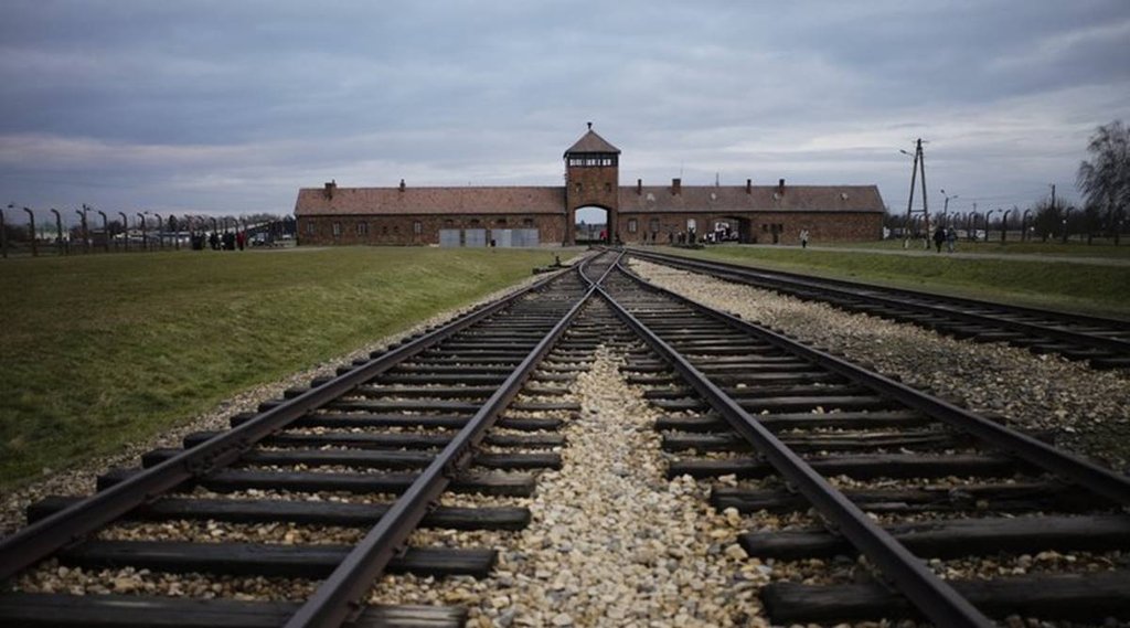 Nazi death camp of Auschwitz in Poland
