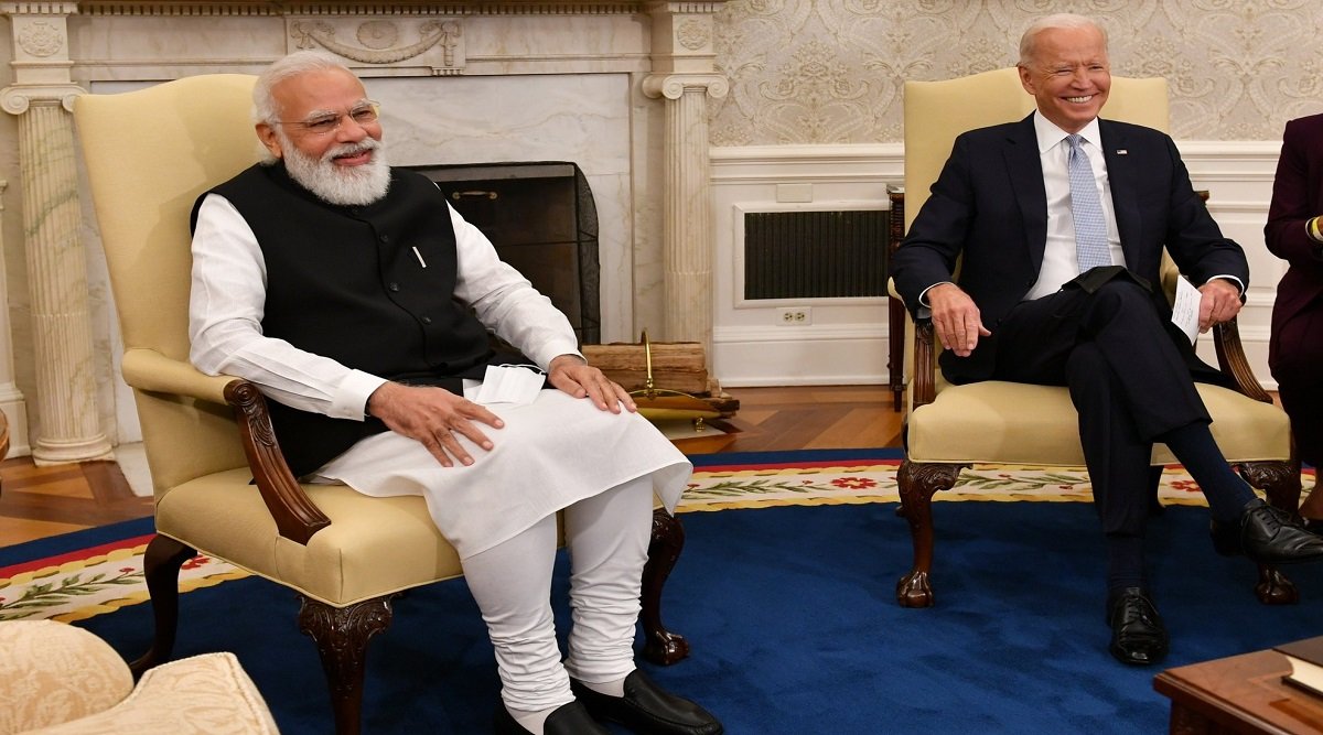PM modi and joe biden meeting, PM modi america visit, joe biden meets pm modi, UNGA summit