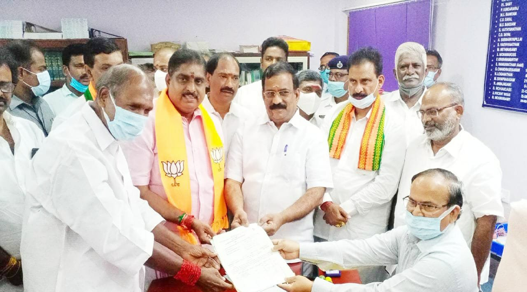 Puducherry: BJP, Rajya Sabha, BJP First MP, All Nominations canceled, Last day ofNomination