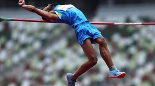 Praveen Kumar India men high jump T64 Final Olympic Stadium Tokyo