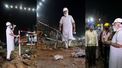 Central Vista Project देखने रात को पहुंच गए PM नरेंद्र मोदी, घंटे भर रहे कंस्ट्रक्शन साइट पर; लोग बोले- बस ‘कैमरामैन’ ले निकल पड़े?