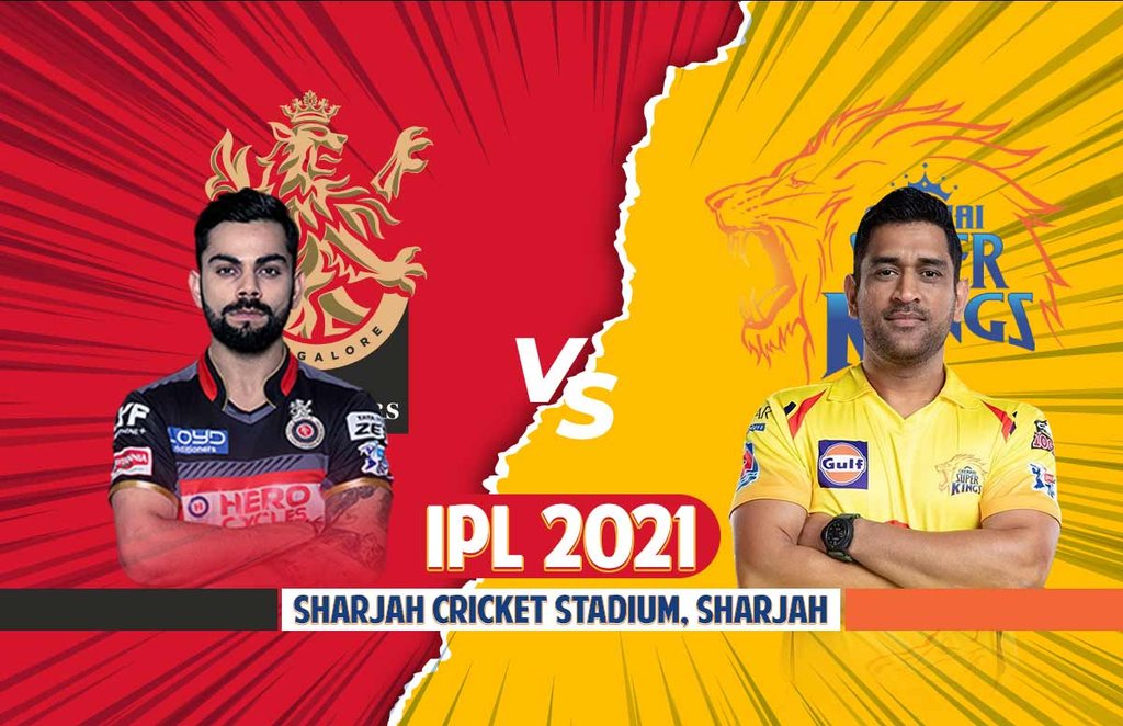 RCB Playing 11 | CSK Playing 11 | IPL 2021 Match 35