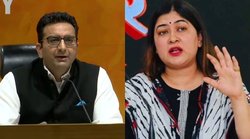 अंबेडकर पर बीजेपी और कांग्रेस में तकरार, रागिनी ने बीजेपी प्रवक्ता को कहा पोपट तो गौरव ने शायरी से दिया जवाब