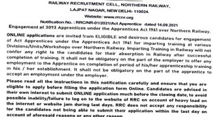 railway recruitment, railway recruitment 2021, railway recruitment 2021 apply online, railway recruitment board, railway recruitment cell, railway recruitment 2021 10th pass