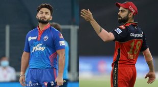 Rishabh Pant of Delhi Capitals Virat Kohli Captain of Royal Challengers Bangalore IPL 2021 IPL