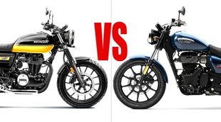 Royal Enfield Meteor 350 vs Honda Hness CB350