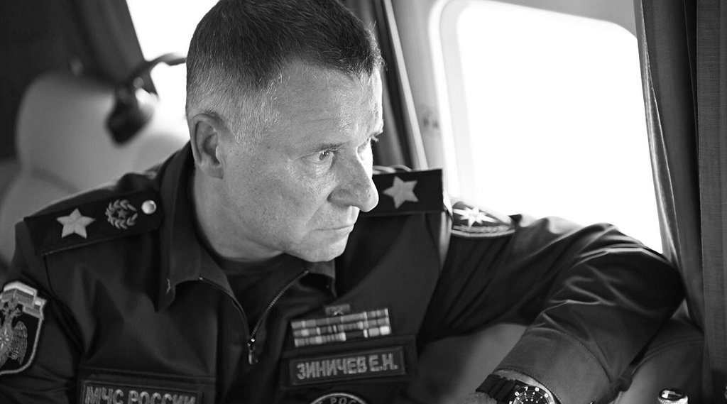 Russian Emergencies Minister Yevgeny Zinichev