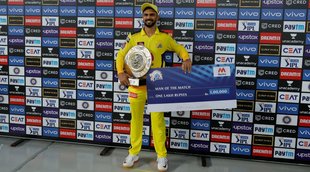 Ruturaj Gaikwad of Chennai Super Kings Man of The Match Indian Premier League
