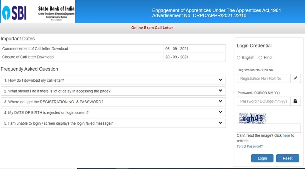 sbi apprentice admit card 2021, sbi admit card 2021, sbi apprentice recruitment 2021, sbi recruitment 2021, sbi admit card, sbi, sbi careers, jobs at sbi,