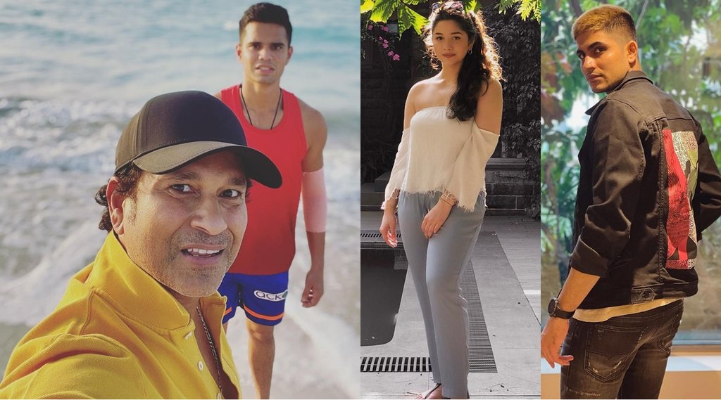 Sachin Tendulkar Sara Tendulkar Shubman Gill Arjun Tendulkar Instagram