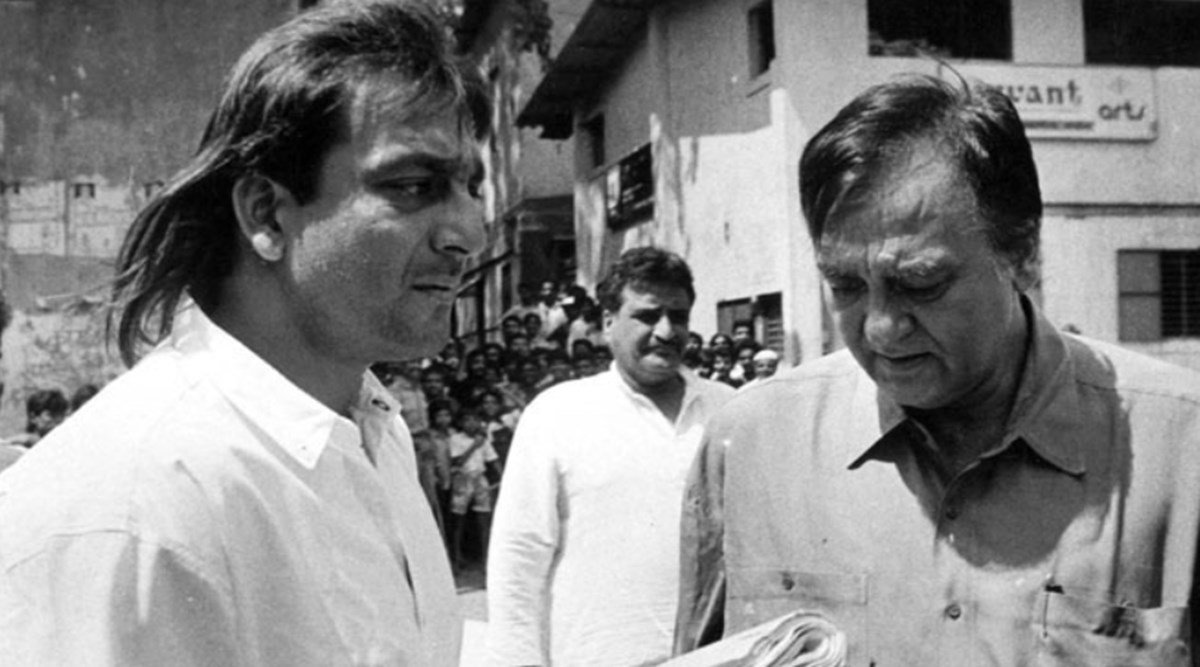 Sanjay Dutt, Padmini Kolhapuri, Sunil Dutt, Sunil Dutt