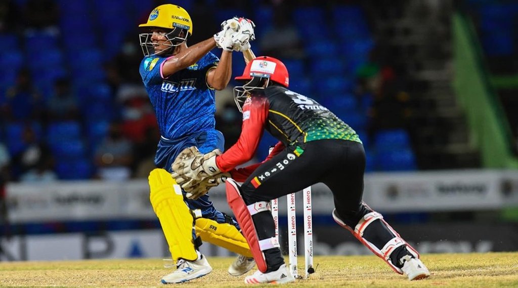 Smit Patel Caribbean Premier League 2021 St Kitts and Nevis Patriots vs Barbados Royals Smit Patel Caribbean Premier League 2021 St Kitts and Nevis Patriots vs Barbados Royals