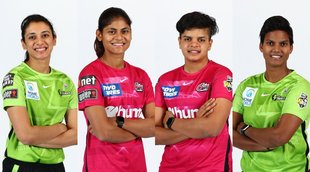 Smriti Mandhana Radha Yadav Shafali Verma Deepti Sharma WBBL 2021 Sydney Sixers Sydney Thunder