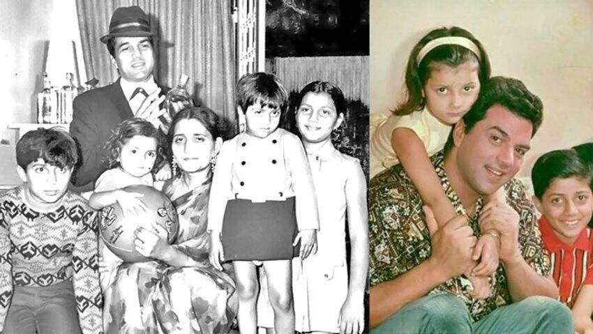 धर्मेन्द्र और प्रकाश कौर की शादी 1957 में हुई थी। उस वक्त धर्मेन्द्र सिर्फ 19 साल के थे। दोनों के चार बच्चे हुए बेटे सनी देओल, बॉबी देओल और बेटियां अजेता और विजेता।