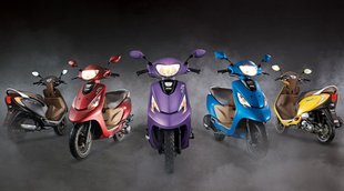 TVS Scooty Zest with down payment