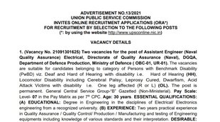 UPSC, UPSC Recruitment, UPSC Assistant Director Recruitment, UPSC Notification 2021