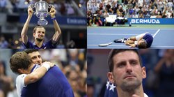 US Open: नोवाक जोकोविच का 21वां ग्रैंडस्लैम जीतने का सपना टूटा, दिग्गज टेनिस स्टार को फाइनल में हराते ही कोर्ट पर लेट गए दानिल मेदवेदेव; देखें Video