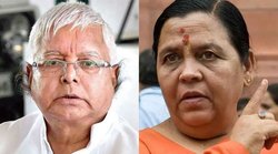 मेरे सामने आईएएस ने पकड़ी पीकदान, लालू ने थूका और कहा- नीचे रख दो- उमा भारती का ट्वीट