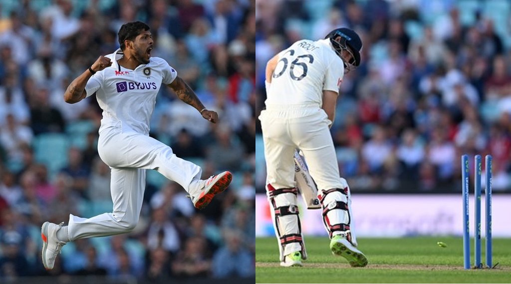 ind-vs-eng-umesh-yadav-gets-main-wicket-of-joe-root-getting-bowled-in-oval-test-james-anderson-virat-kohli-watch-video