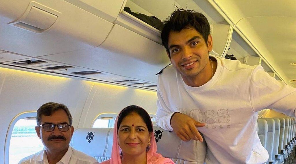 Neeraj Chopra, 2020 Olympics, flight, twitter, sports news, national news, jansatta