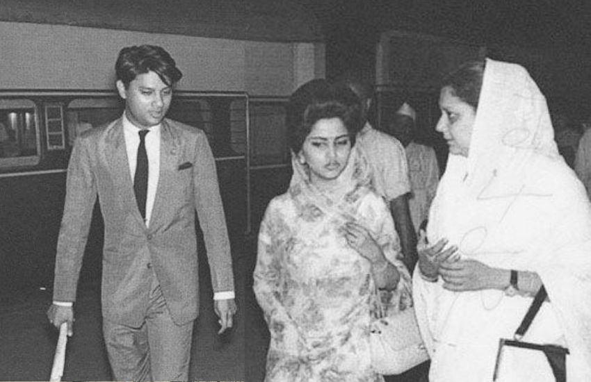 राजमाता विजयाराजे माधवराव के कांग्रेस में जाने से वैसे ही नाराज थी और जब धर्मपुत्र की बात आई तो उन्होंने नैतिकता के आधार पर अटल बिहारी का साथ दिया।