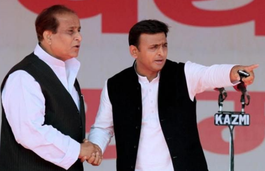 आजम खान और भाजपा के सवाल से अखिलेश यादव का आक्रामक तेवर का वीडियो सोशल मीडिया पर खूब वायरल किया गया था। इसे भी पढ़ें- ‘21 जूतों से बीजेपी नेता देते हैं एक-दूसरे को सलामी’, जब अखिलेश यादव ने ‘ संतकबीरनगर कांड’ पर ली थी चुटकी