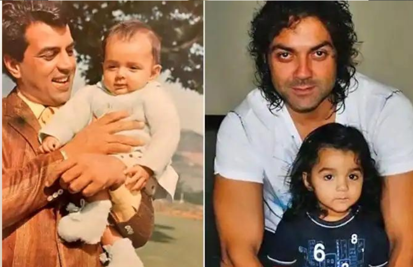 इस लिस्ट में दूसरा नाम धर्मेंद्र के बेटे बॉबी देओल का आता है। बॉबी ने अपने छोटे बेटे का नाम अपने पिता के नाम पर रखा है। बॉबी के छोटे बेटे का नाम धरम है।