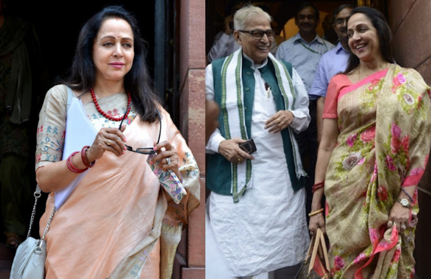 Hema Malini: हेमा मालिनी बीजेपी की लोकसभा सांसद हैं। वह राज्यसभा की सदस्य भी रह चुकी हैं। राजनीति में आने से पहले हेमा मालिनी एक बेमिसाल कलाकार थीं। उनके पति धर्मेंद्र (Dharmendra), बेटी ईशा (Esha Deol) औऱ दोनों सौतेल ेबेटे बॉबी (Bobby Deol) और सनी देओल (Sunny Deol) भी एक्टर रहे हैं। हेमा पहली बार साल 2003 में सांसद बनी थीं। तब उन्होंने एक खास दिन को अपना शपथ ग्हण किया था।