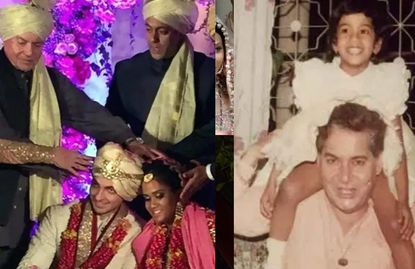 सलीम खान और हेलेन की गोद ली बेटी अर्पिता की शादी के समय सलीम खान बेहद भावुक थे और जब वह मंडप में बेटी-दामाद को आशीवार्द देने पहुंचे तो अपनी भावनाओं को रोक नहीं पाए थे।