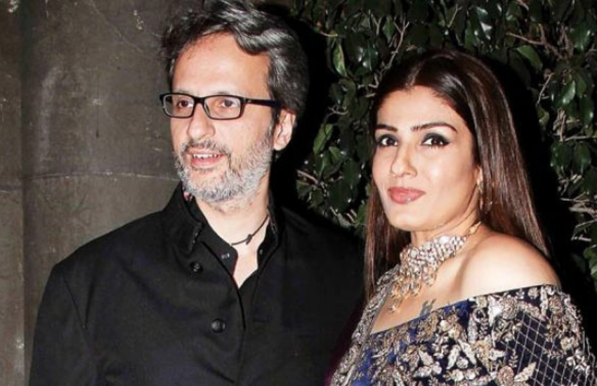 अक्षय से अलग होने के बाद रवीना टंडन की 'स्टंप्ड' फिल्म की शूटिंग के दौरान मुलाकात बिजनेस ऑफ फिल्म डिस्ट्रीब्यूटर कारोबारी अनिल थडानी से हुई। जिसके बाद दोनों एक-दूसरे को डेट करने लगे।