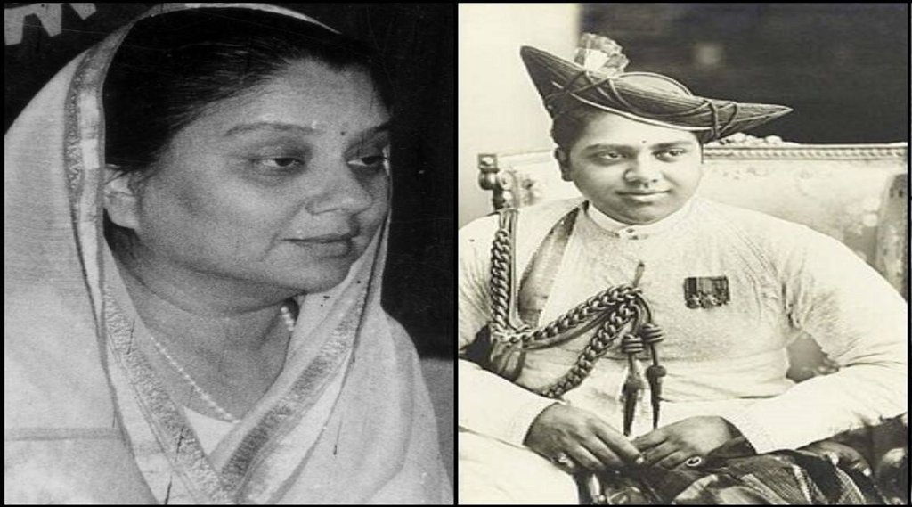 Vijaya Raje Scindia Jiwajirao Scindia