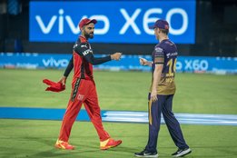 Virat Kohli captain Royal Challengers Bangalore Eoin Morgan captain Kolkata Knight Riders