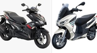 Yamaha Aerox 155 vs Aprilia SXR 160