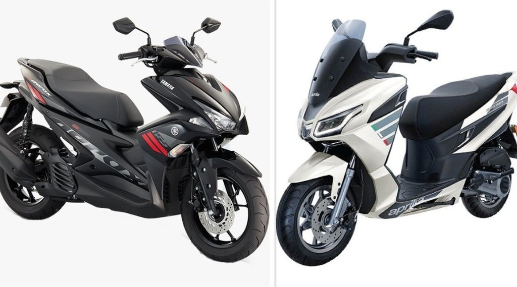 Yamaha Aerox 155 vs Aprilia SXR 160