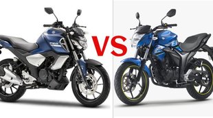Yamaha FZS vs Suzuki Gixxer