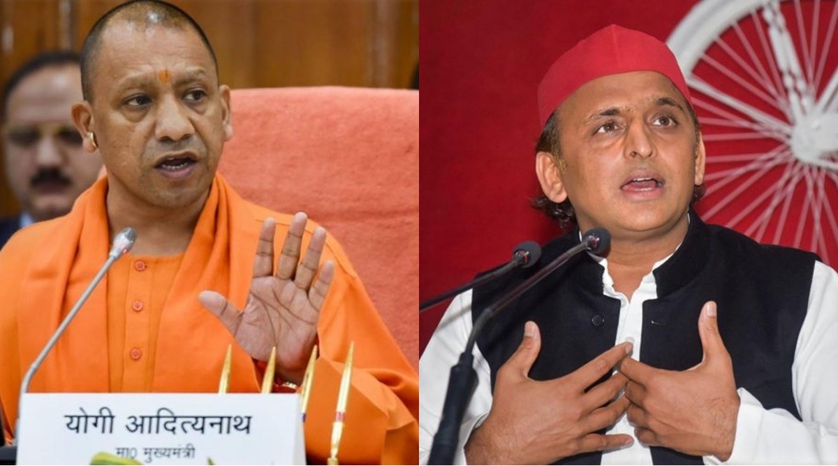Yogi Adityanath vs Akhilesh Yadav. Mulayam Singh Yadav son Dimple Yadav ...