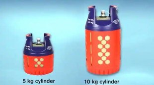 new composite cylinder, LPG