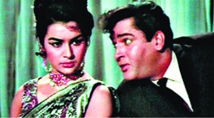 asha parekh, shammi kapoor, geeta bali