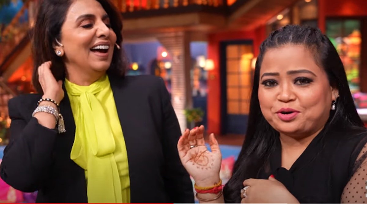 bharti singh, neetu kapoor, kapil sharma bharti singh, neetu kapoor, kapil sharma
