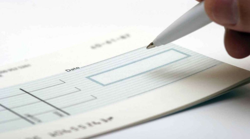 cheque book