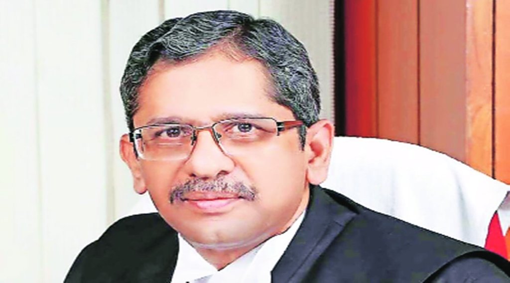 एनवी रमण, प्रधान न्यायाधीश । फाइल फोटो।
