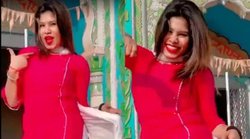 मध्य प्रदेश में मंदिर के गेट पर बॉलीवुड गाने पर थिरकी युवती, सोशल मीडिया पर वायरल हुआ वीडियो