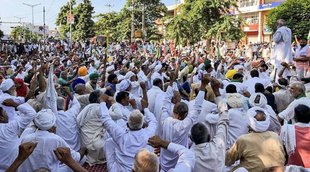 farmer protest, karnal, ias surya pratap singh