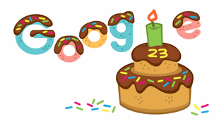 Googles 23rd Birthday, google, गूगल, Google, google doodle, google birthday, google birth anniversary,
