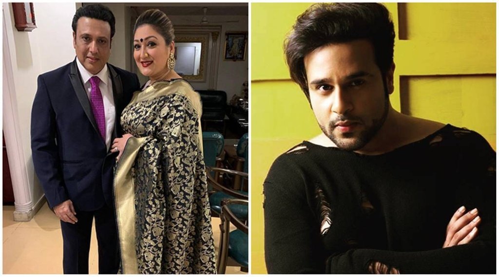 govinda, sunita, krushna abhishek