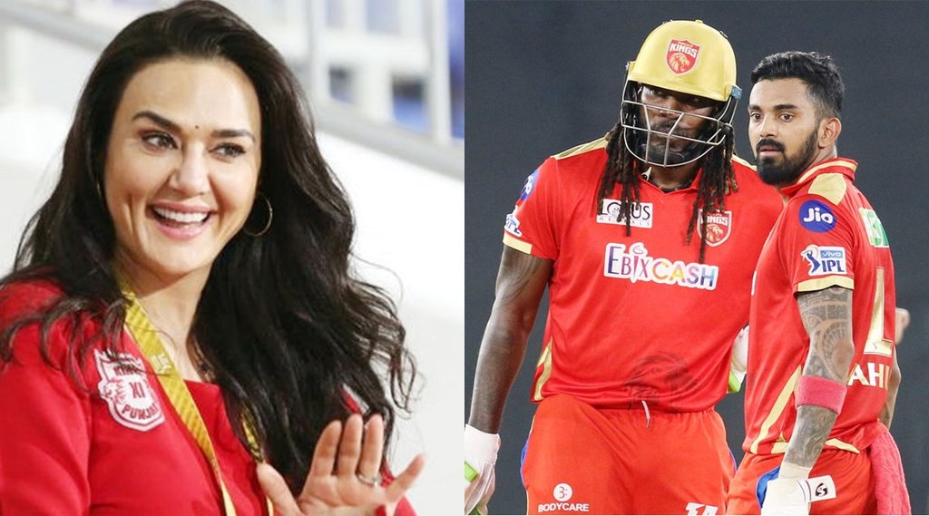 ipl-2021-preity-zinta-punjab-kings-ask-for-suggestions-before-uae-leg-wasim-jaffer-fans-asked-kl-rahul-to-play-freely-and-open-with-chris-gayle