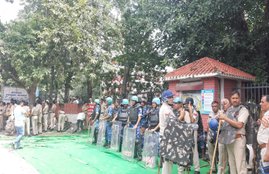 farmers protest