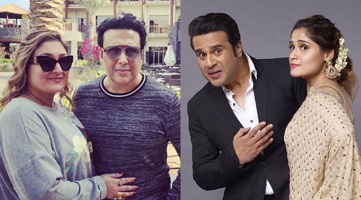 krushna abhishek, arti singh, govinda krushna abhishek, arti singh, govinda