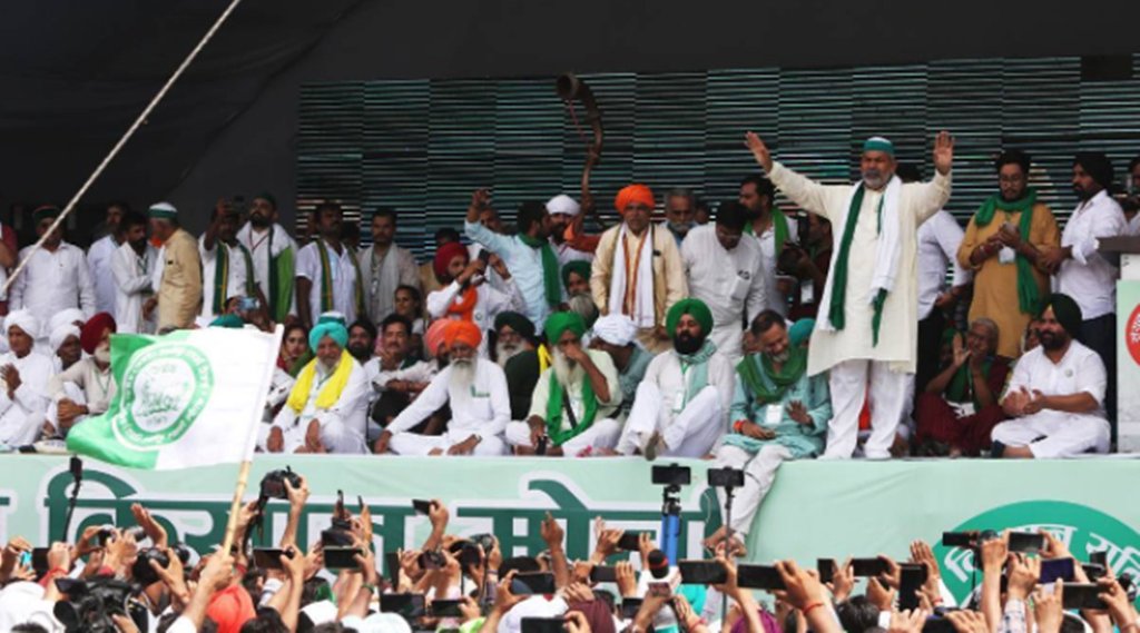 Punya Prasun Bajpai, Kissaan Aandolan, farmers,